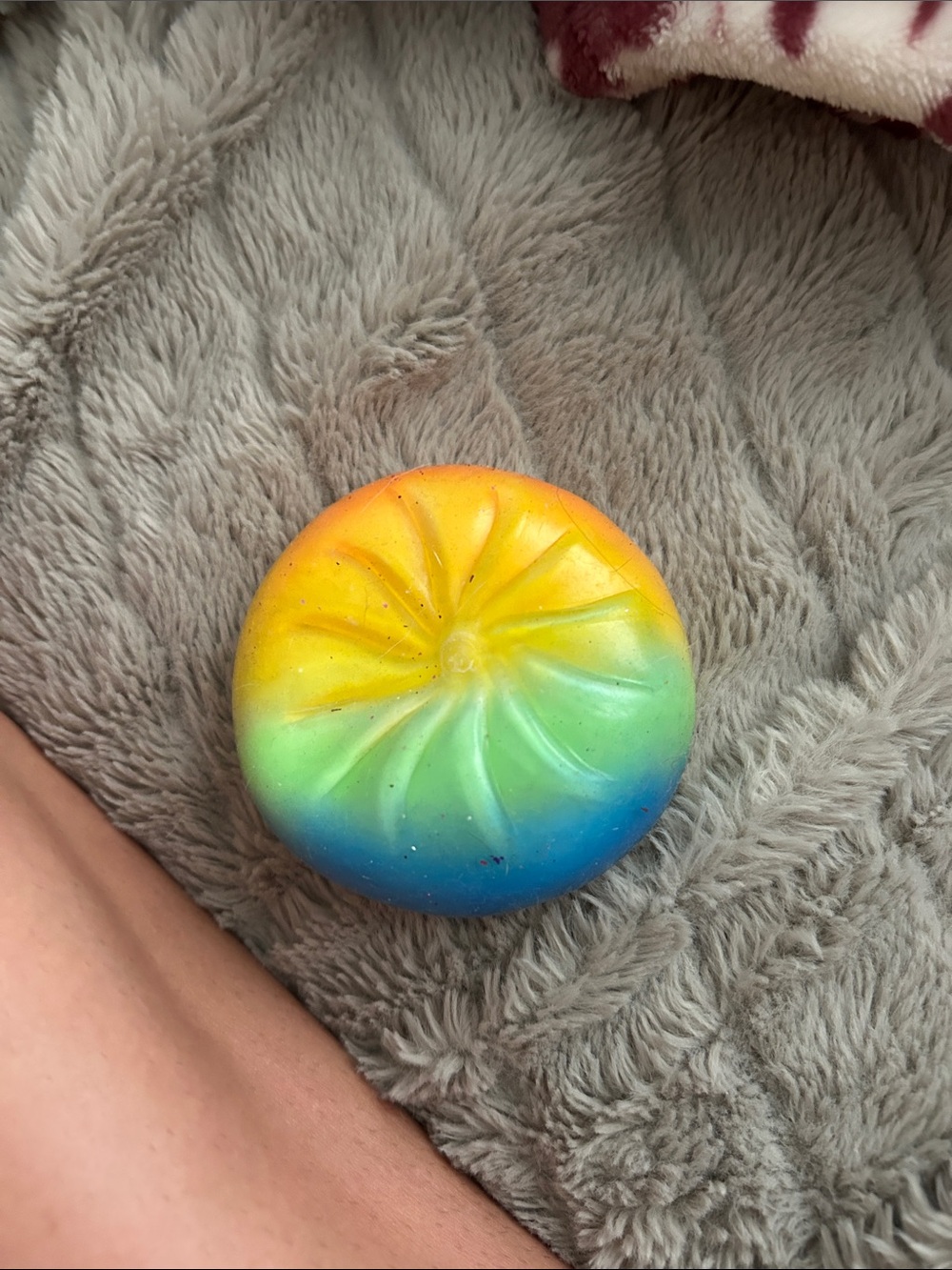 Rainbow Swirl Squishy Toy DUMPLING